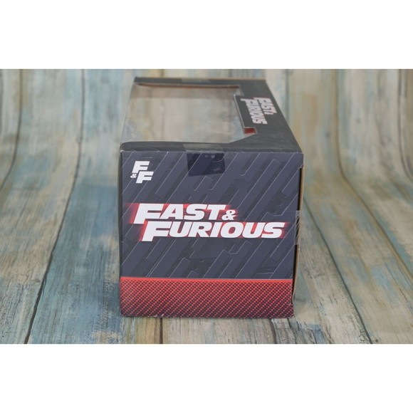 1:24 Fast & Furious Han's Mazda RX-7 Die-Cast Orange / Black Diecast Car Sealed - Picture 8 of 10